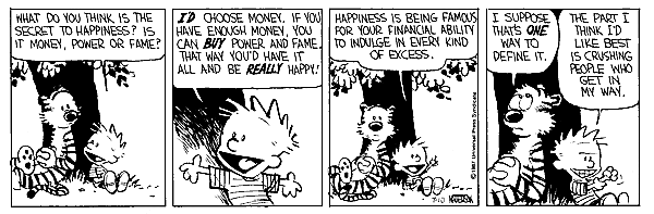 Cartoon of Calvin and Hobbes