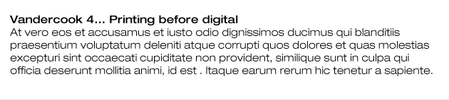 Letterpress Statement