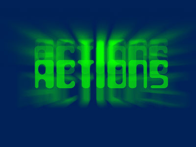 Actions graphic
